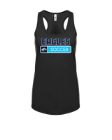 Rancho Christian HS Girls Soccer Pennant - Womens Tank Top