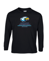 Rancho Christian HS Girls Soccer Split - Mens Basic Cotton Long Sleeve