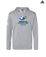 Rancho Christian HS Girls Soccer Split - Adidas Men's Hooded Sweatshirt