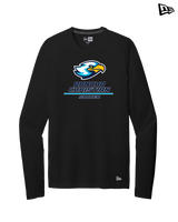 Rancho Christian HS Girls Soccer Split - New Era Long Sleeve Crew