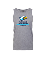 Rancho Christian HS Girls Soccer Split - Mens Tank Top