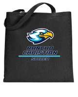 Rancho Christian HS Girls Soccer Split - Tote Bag