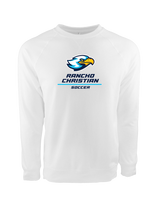 Rancho Christian HS Girls Soccer Split - Crewneck Sweatshirt