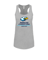 Rancho Christian HS Girls Soccer Split - Womens Tank Top