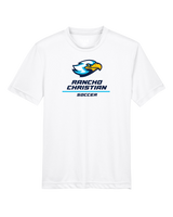 Rancho Christian HS Girls Soccer Split - Youth Performance T-Shirt