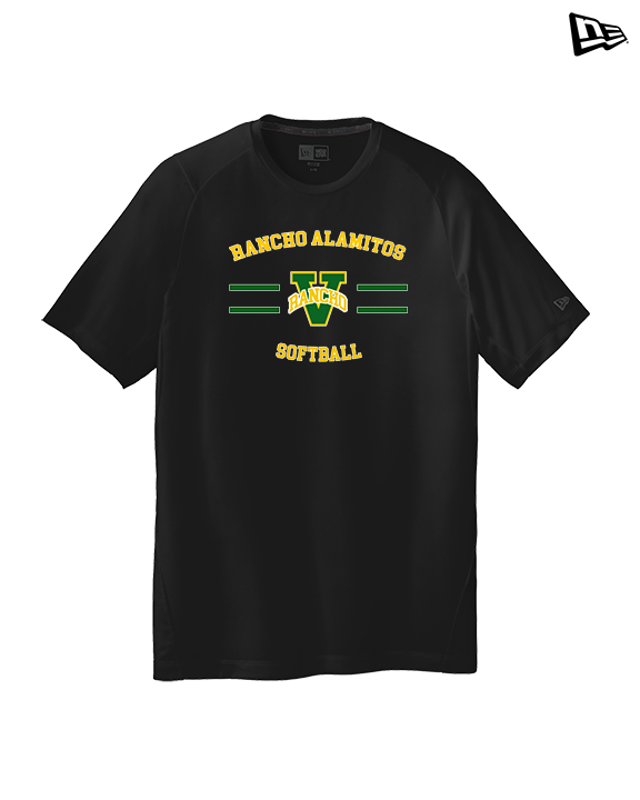 Rancho Alamitos HS Softball Curve - New Era Performance Shirt