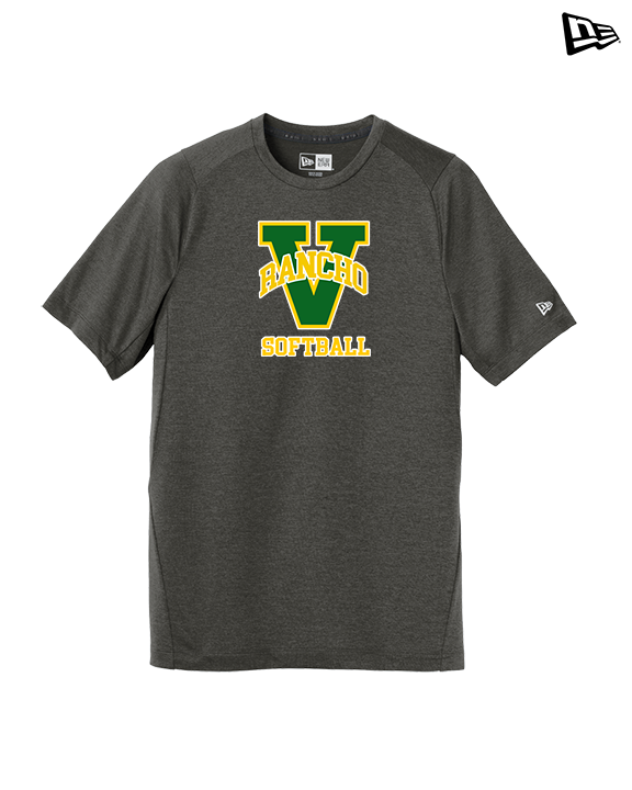 Rancho Alamitos HS Softball Main Logo - New Era Performance Shirt