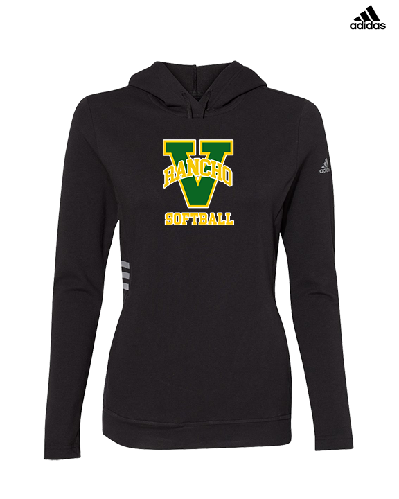 Rancho Alamitos HS Softball Main Logo - Womens Adidas Hoodie