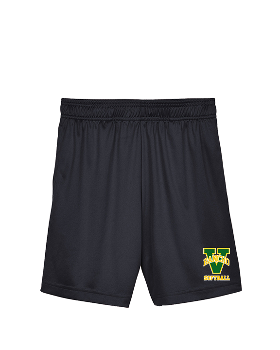 Rancho Alamitos HS Softball Main Logo - Youth Training Shorts