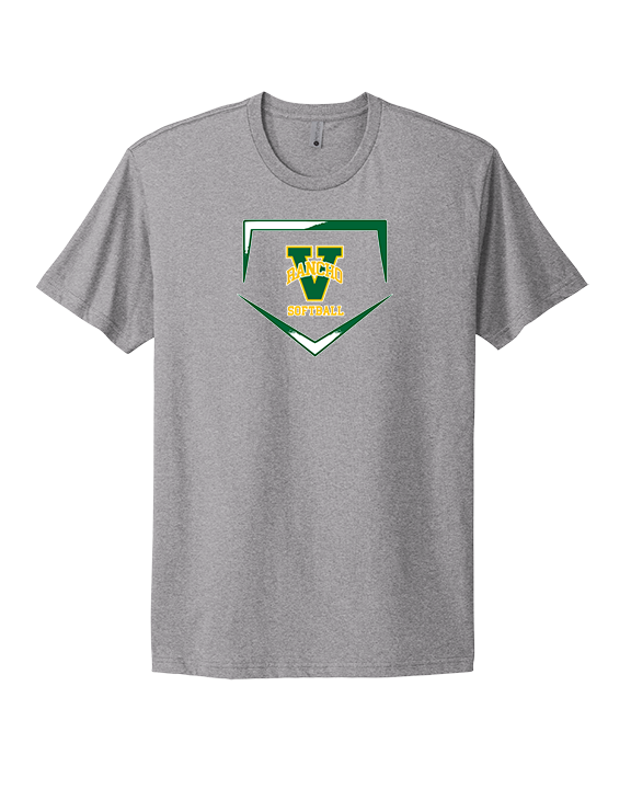Rancho Alamitos HS Softball Plate - Mens Select Cotton T-Shirt