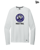 Rancho Cucamonga HS Mock Trial Logo - New Era Performance Long Sleeve