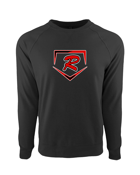 Rangeview HS Baseball Plate - Crewneck Sweatshirt