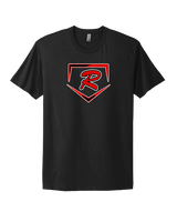 Rangeview HS Baseball Plate - Mens Select Cotton T-Shirt