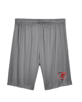 Rangeview HS Baseball Plate - Mens Training Shorts with Pockets