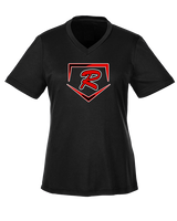 Rangeview HS Baseball Plate - Womens Performance Shirt