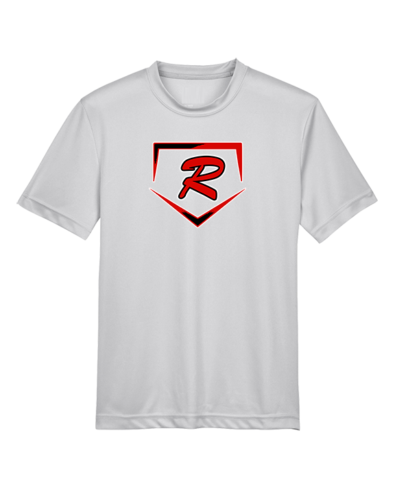 Rangeview HS Baseball Plate - Youth Performance Shirt