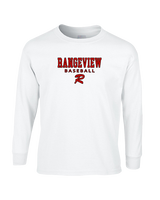 Rangeview HS Baseball Block - Cotton Longsleeve