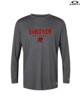 Rangeview HS Baseball Block - Mens Oakley Longsleeve