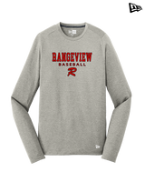 Rangeview HS Baseball Block - New Era Performance Long Sleeve