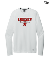 Rangeview HS Baseball Block - New Era Performance Long Sleeve