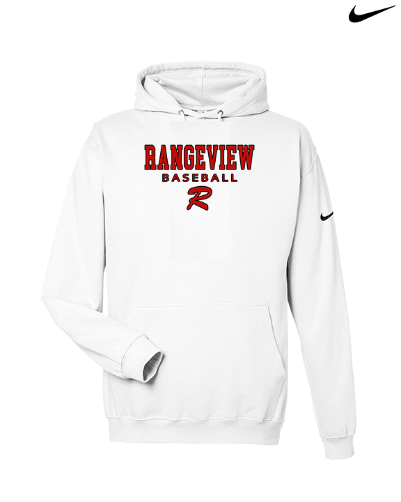 Rangeview HS Baseball Block - Nike Club Fleece Hoodie