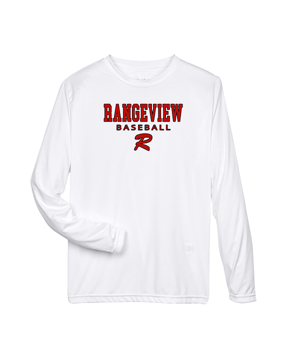 Rangeview HS Baseball Block - Performance Longsleeve