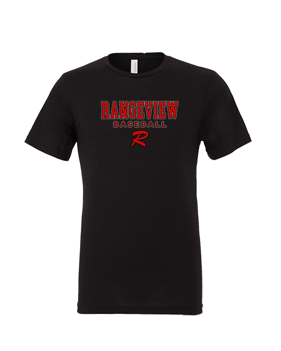 Rangeview HS Baseball Block - Tri - Blend Shirt