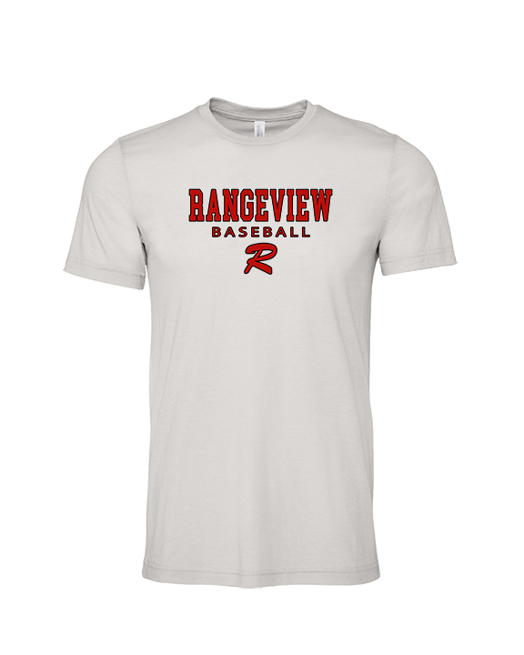 Rangeview HS Baseball Block - Tri - Blend Shirt
