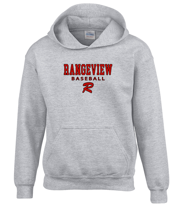 Rangeview HS Baseball Block - Youth Hoodie