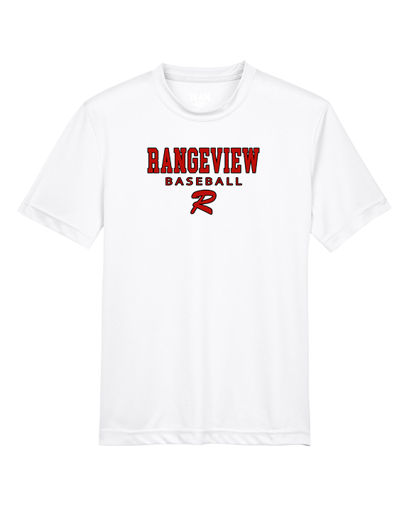 Rangeview HS Baseball Block - Youth Performance Shirt