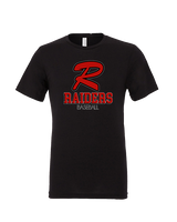 Rangeview HS Baseball Shadow - Tri - Blend Shirt