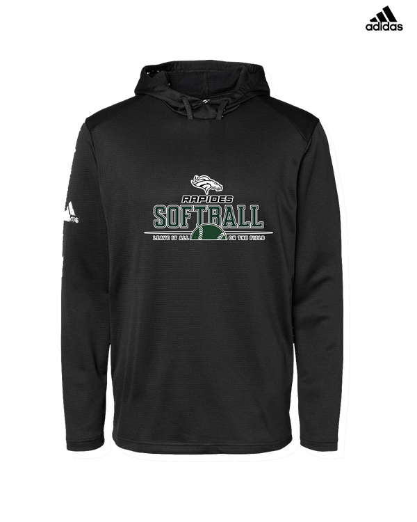 Rapides HS Softball Leave It All On The Field - Adidas Men's Hooded Sweatshirt