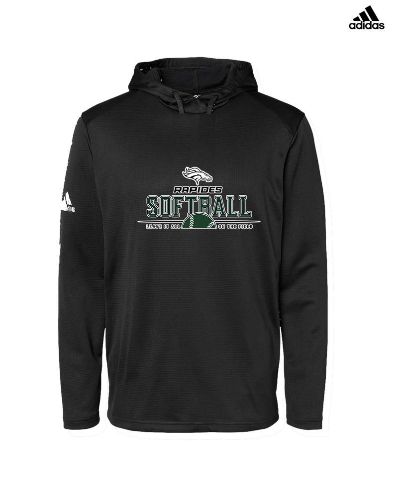 Rapides HS Softball Leave It All On The Field - Adidas Men's Hooded Sweatshirt
