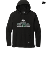Rapides HS Softball Leave It All On The Field - New Era Tri Blend Hoodie