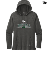 Rapides HS Softball Leave It All On The Field - New Era Tri Blend Hoodie