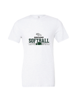 Rapides HS Softball Leave It All On The Field - Mens Tri Blend Shirt