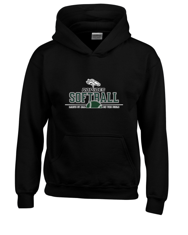 Rapides HS Softball Leave It All On The Field - Cotton Hoodie
