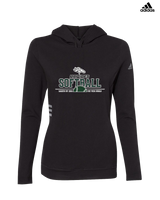 Rapides HS Softball Leave It All On The Field - Adidas Women's Lightweight Hooded Sweatshirt