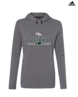 Rapides HS Softball Leave It All On The Field - Adidas Women's Lightweight Hooded Sweatshirt