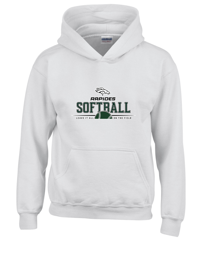 Rapides HS Softball Leave It All On The Field - Youth Hoodie