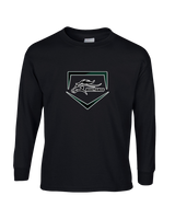Rapides HS Softball Plate - Mens Basic Cotton Long Sleeve