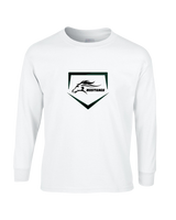 Rapides HS Softball Plate - Mens Basic Cotton Long Sleeve