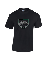 Rapides HS Softball Plate - Cotton T-Shirt