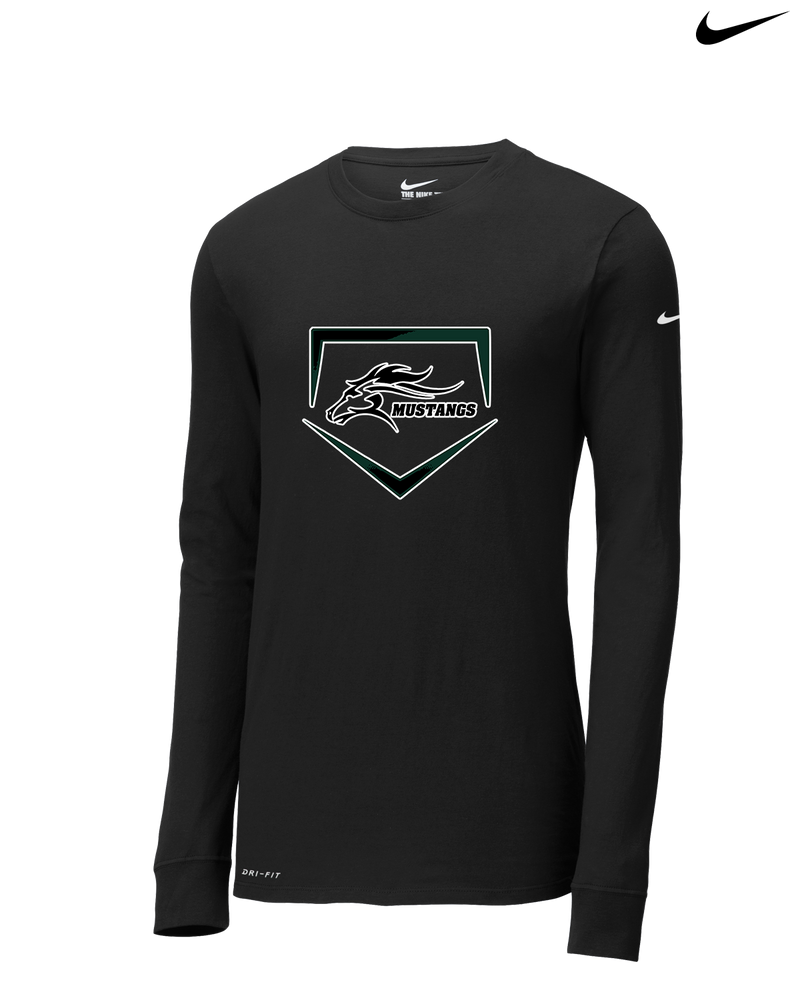 Rapides HS Softball Plate - Nike Dri-Fit Poly Long Sleeve