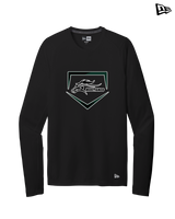 Rapides HS Softball Plate - New Era Long Sleeve Crew