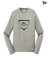 Rapides HS Softball Plate - New Era Long Sleeve Crew