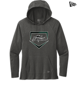 Rapides HS Softball Plate - New Era Tri Blend Hoodie