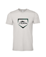 Rapides HS Softball Plate - Mens Tri Blend Shirt