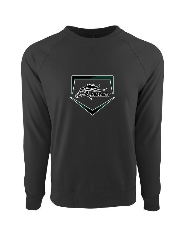 Rapides HS Softball Plate - Crewneck Sweatshirt