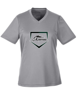 Rapides HS Softball Plate - Womens Performance Shirt